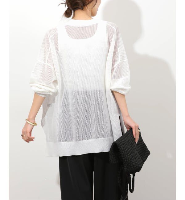 JOURNAL STANDARD relume「《予約》リネンミックスメッシュVネックカーディガン」|カーディガン|