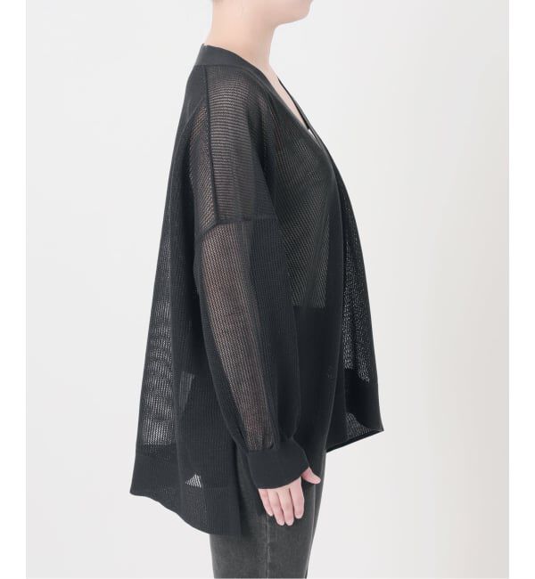 JOURNAL STANDARD relume「《予約》リネンミックスメッシュVネックカーディガン」|カーディガン|