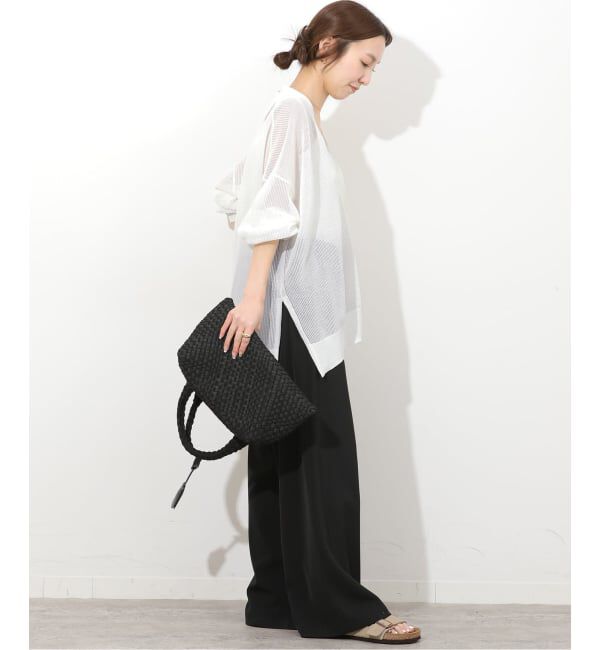 JOURNAL STANDARD relume「《予約》リネンミックスメッシュVネックカーディガン」|カーディガン|