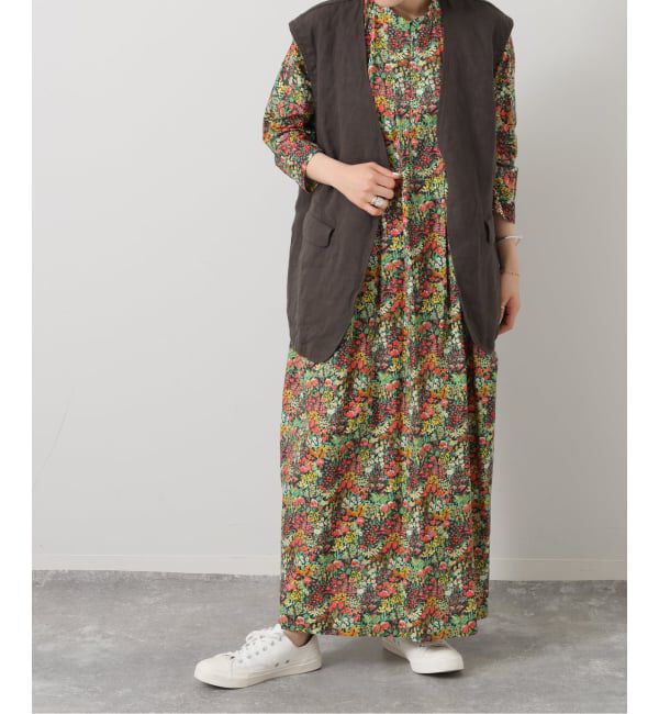 journal standard luxe「《予約》リバティフラワー ampleプルワンピース」|ワンピース|