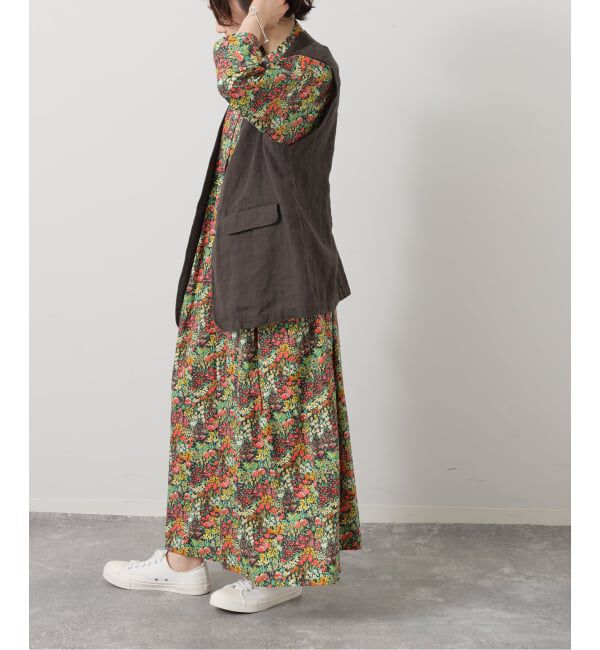 journal standard luxe「《予約》リバティフラワー ampleプルワンピース」|ワンピース|