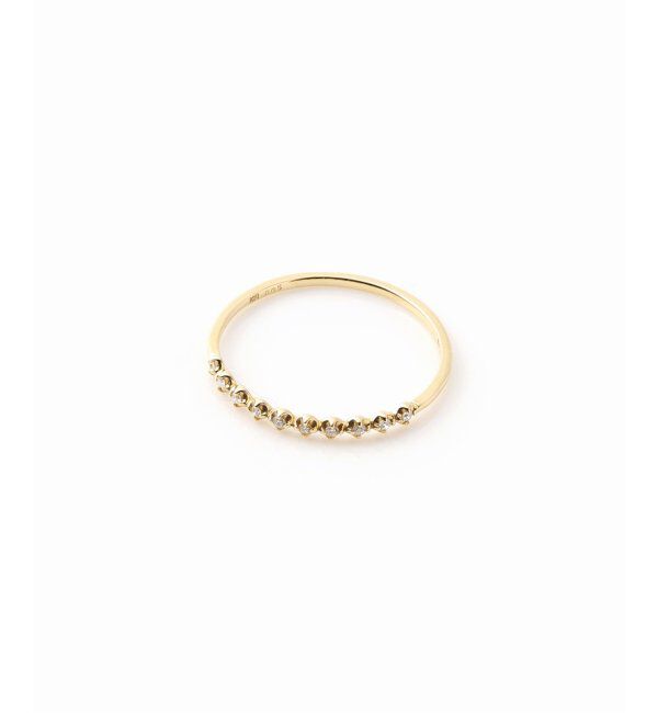 Lilas by Spick&Span「ラウンド10ピースダイヤリング K18」|リング|