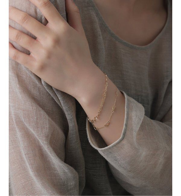 Lilas by Spick&Span「ミネラルパーツ5ピースブレスレット K10」|ブレスレット・バングル|