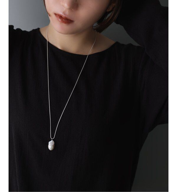 Spick and Span「《WEB限定》【SAMH by LILAS】オイスターパールネックレス SV」|ネックレス|