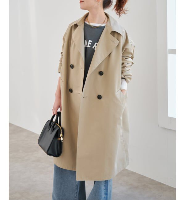 Spick and Span「《新色あり / 追加》TICCA / ティッカ テントトレンチコート」|トレンチコート|