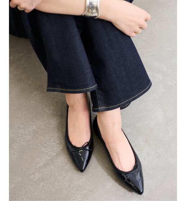  「≪追加≫ポインテッドエナメルバレエ」|バレエシューズ|