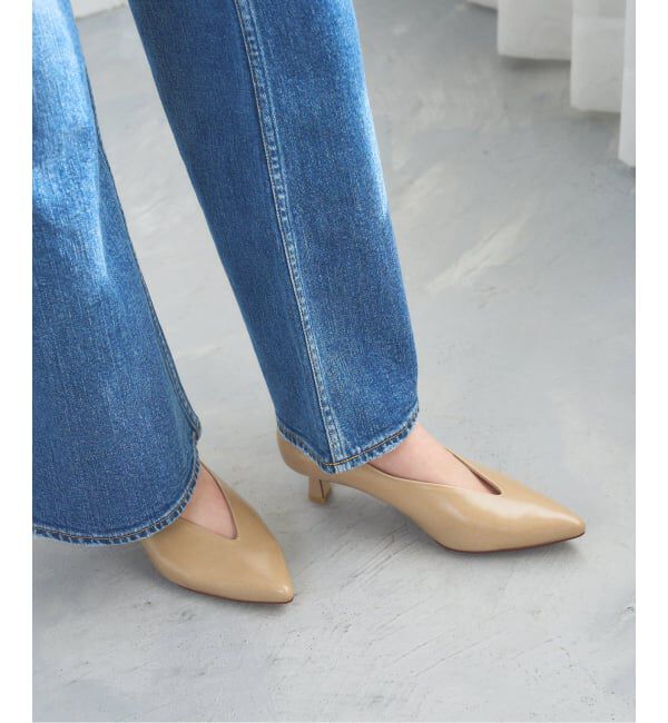  「《追加》4.5cmポインテッドハイバンプパンプス」|パンプス|