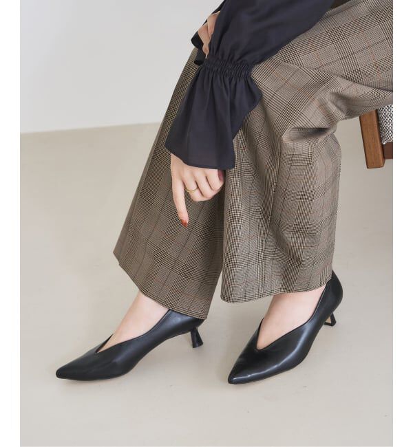  「《追加》4.5cmポインテッドハイバンプパンプス」|パンプス|