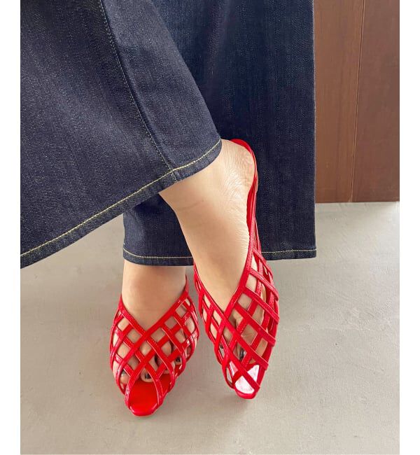  「フレンチスクエアカットワークミュール」|その他|