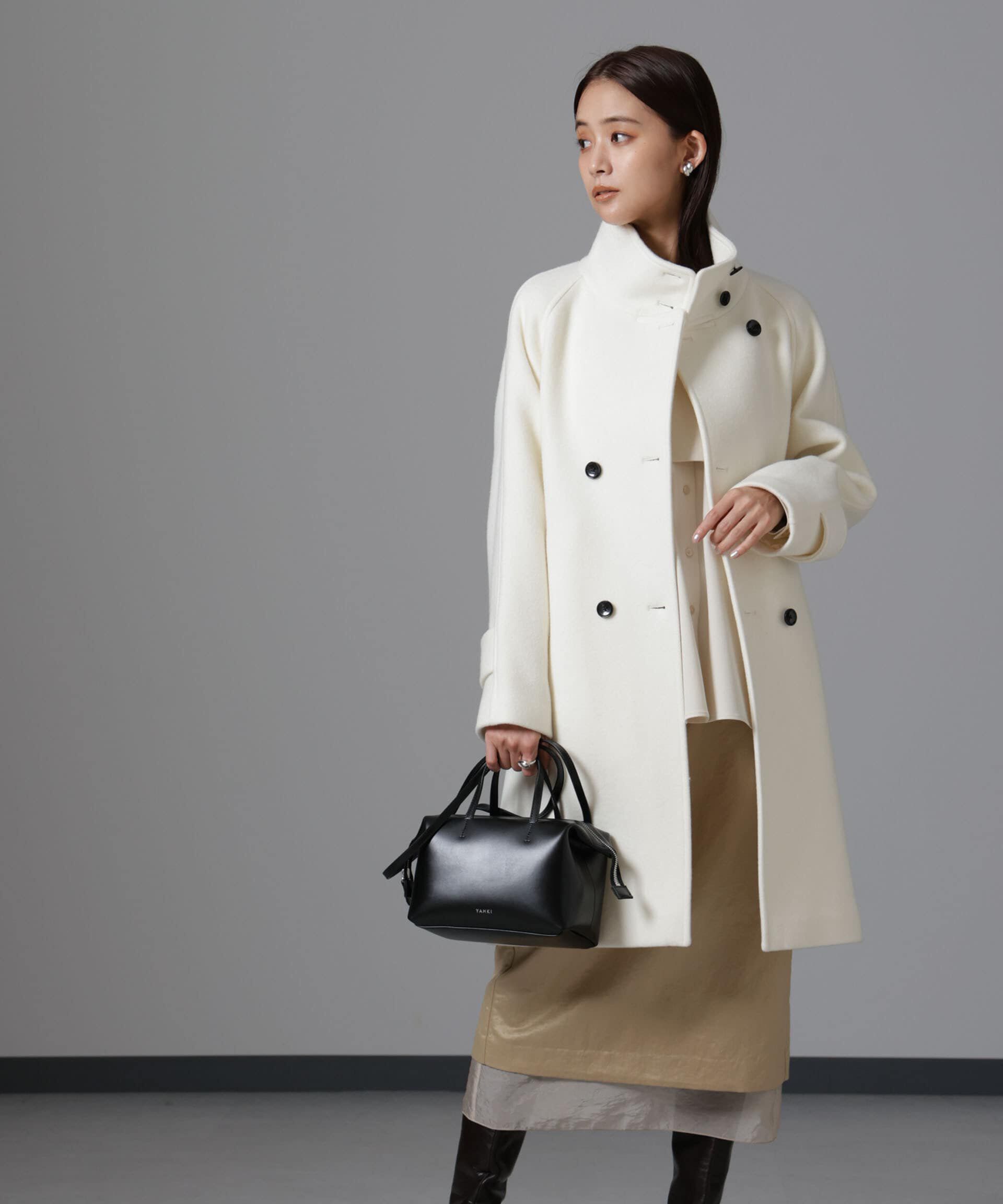 nano･universe「PECOLAMBウールカシミヤスタンドカラーコート」|その他|