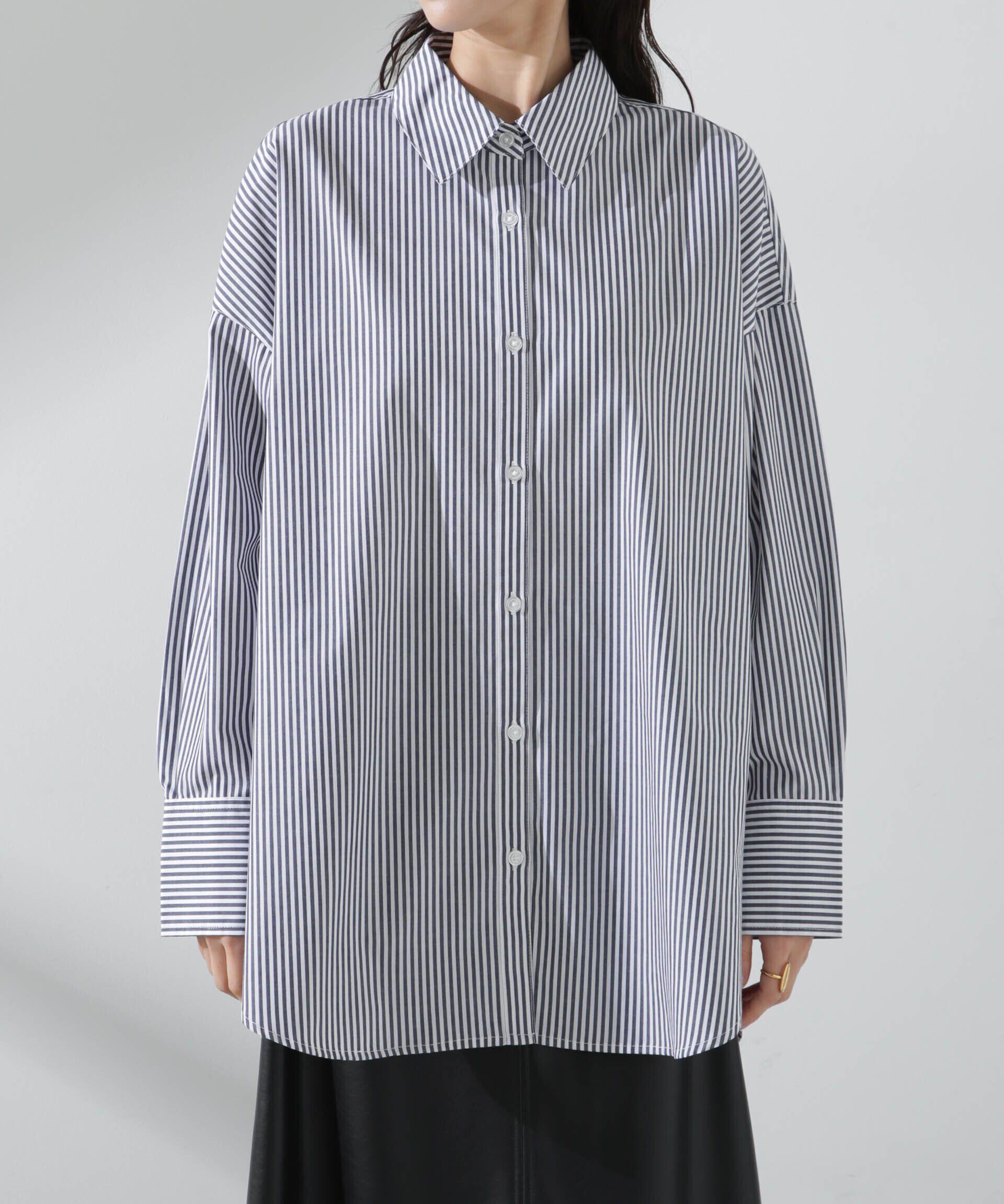 nano･universe「ブロードワイドシルエットシャツ」|シャツ・ブラウス|