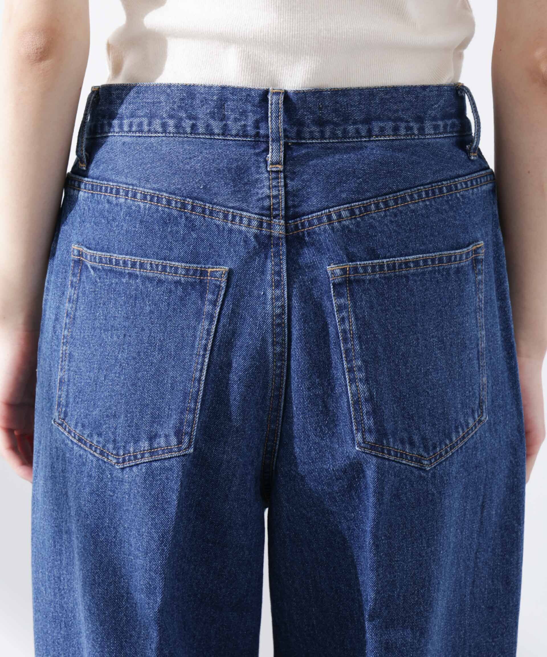 nano･universe「ハイウエストデニム（セットアップ可）」|チノ|