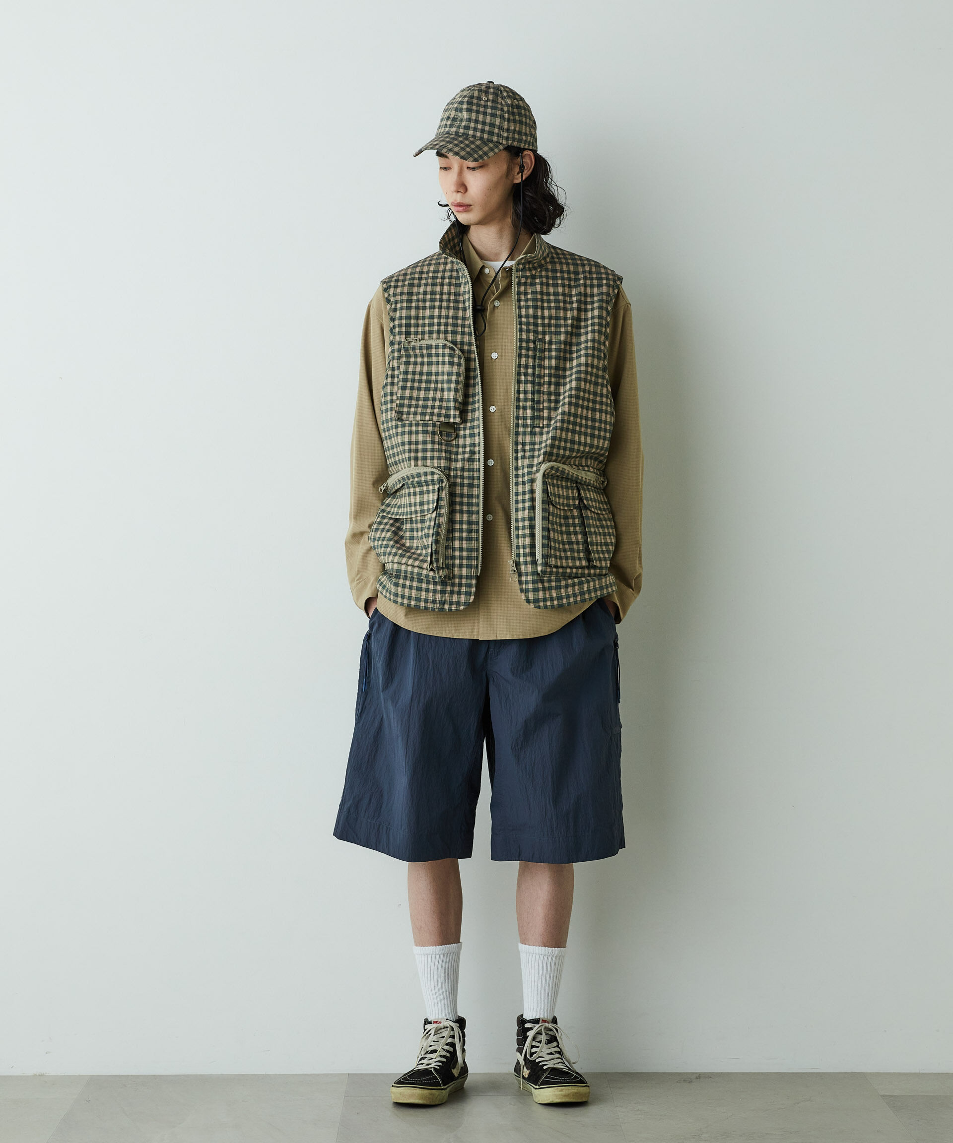 nano･universe「「HOTEL PALACE」オテルパラス アスレチックテックレギュラーカラーシャツ」|シャツ・ブラウス|