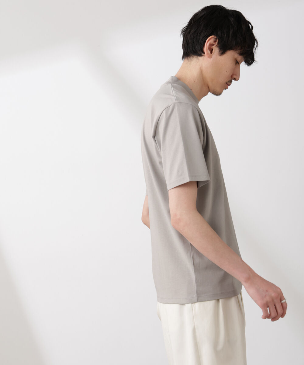 nano･universe「ジャケT(R) クルーネック 半袖」|Tシャツ・カットソー|