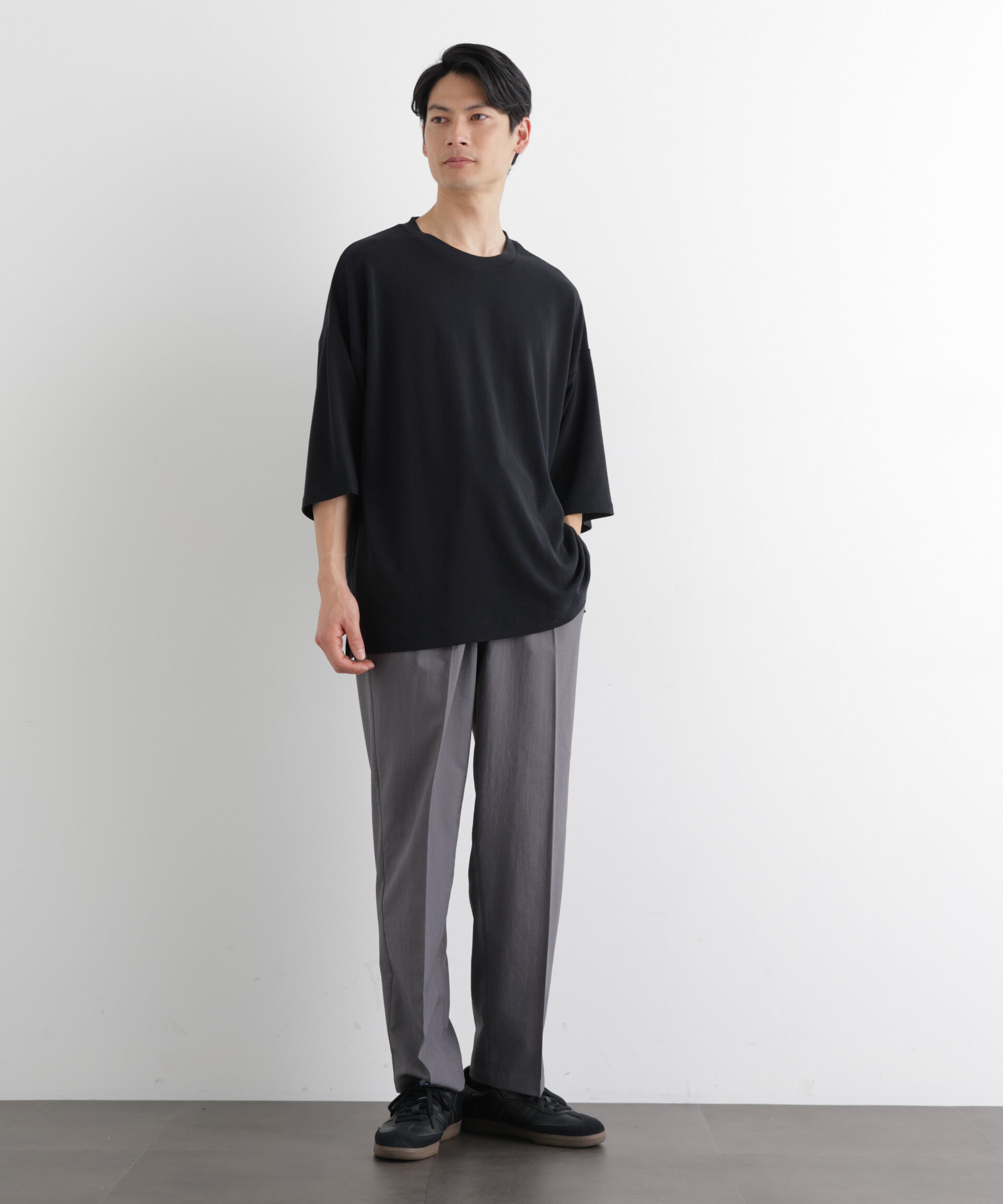 nano･universe「セオアルファ スラックス（セットアップ可）」|チノ|