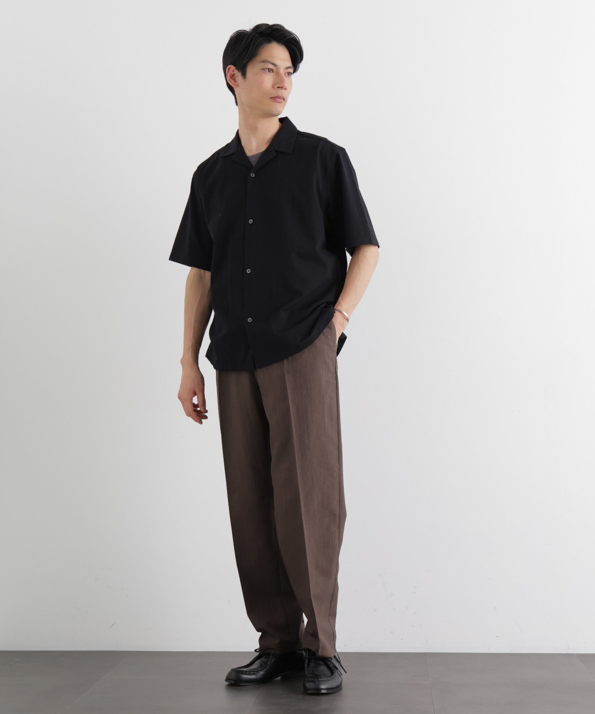 nano･universe「セオアルファ スラックス（セットアップ可）」|チノ|