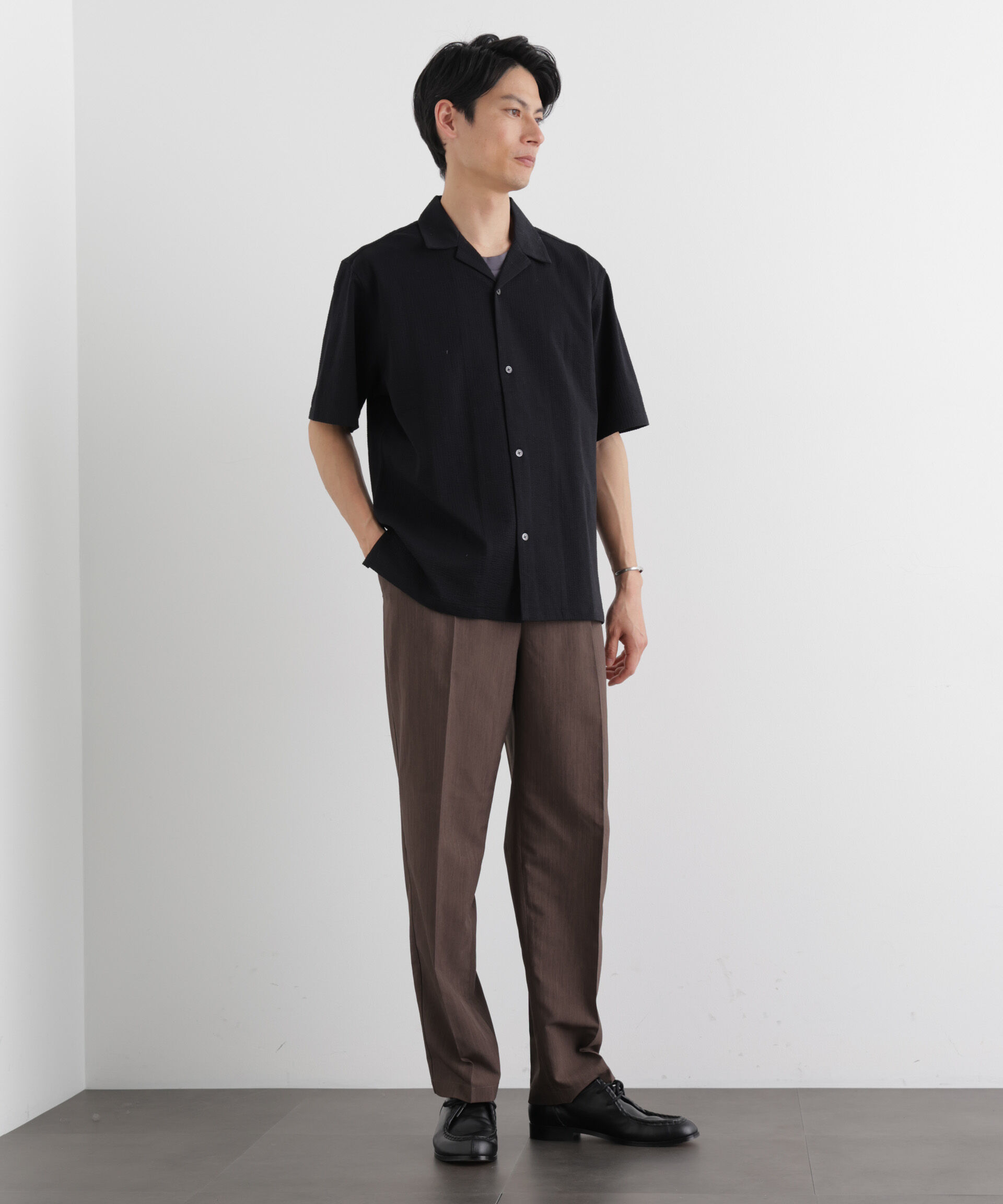 nano･universe「セオアルファ スラックス（セットアップ可）」|チノ|