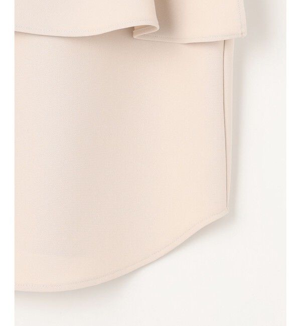 組曲「【KUMIKYOKU NAVY】コンフォータブルドレープ フリルブラウス」|シャツ・ブラウス|