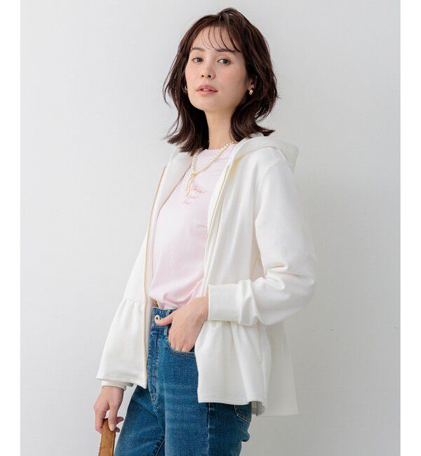 組曲「マシュマロタッチ裏毛 パーカー」|パーカー|