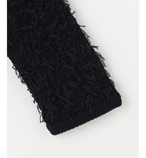 組曲「チュールヤーンファンシーニット ジャケット」|カーディガン|