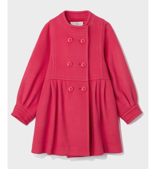 Grace Class「テントラインショートコート」|ノーカラーコート|