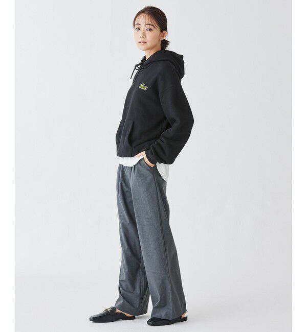LACOSTE「オーバーサイズ エッセンシャルスウェットフーディー / スウェットパーカー」|パーカー|