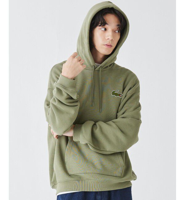 LACOSTE「オーバーサイズ エッセンシャルスウェットフーディー / スウェットパーカー」|パーカー|
