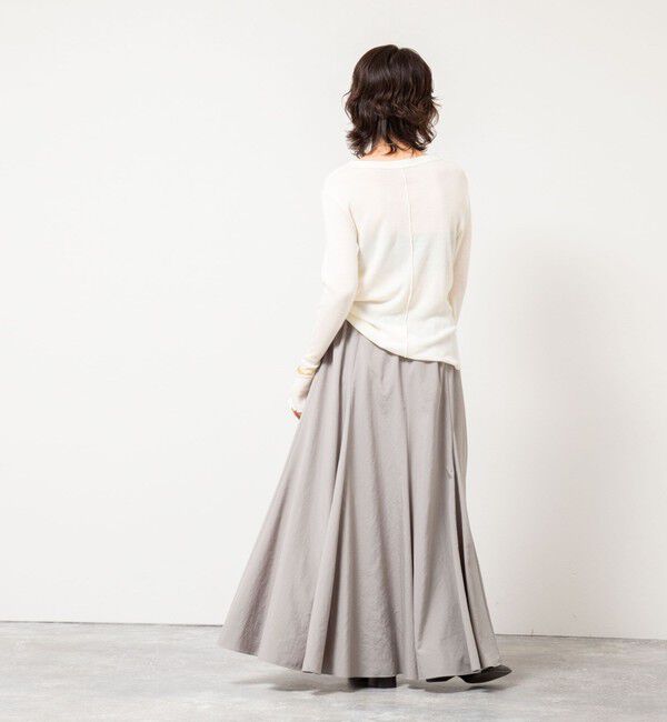 NOLLEY'S「MY STANDARD ウォッシャブルリブクルーネックロンT」|Tシャツ・カットソー|