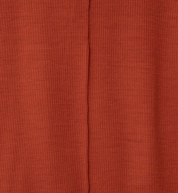 NOLLEY'S「MY STANDARD ウォッシャブルリブクルーネックロンT」|Tシャツ・カットソー|