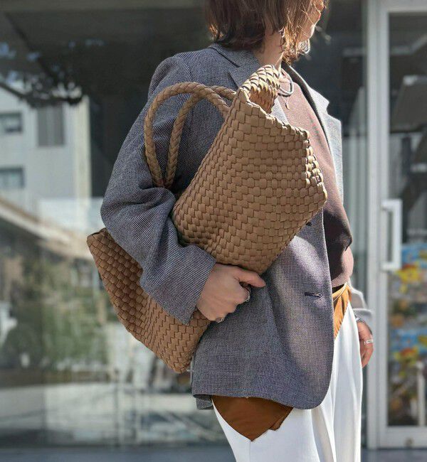 NOLLEY'S「メッシュトートLL」|トートバッグ|ブラウンベージュ系2