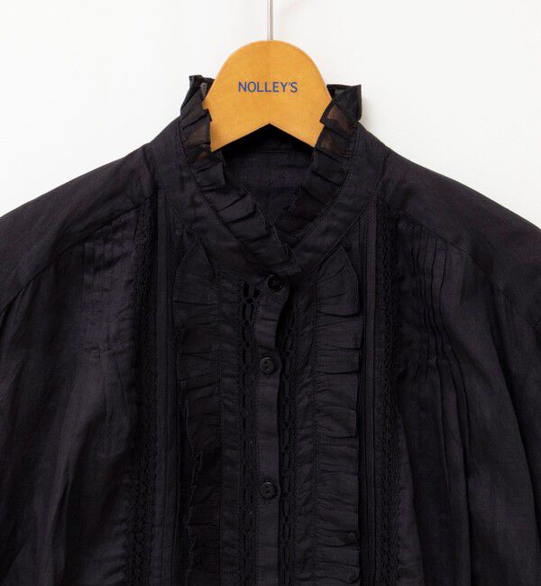 NOLLEY'S sophi「【MARILYN MOON】sheer starched cotton lace frilled ブラウス」|シャツ・ブラウス|