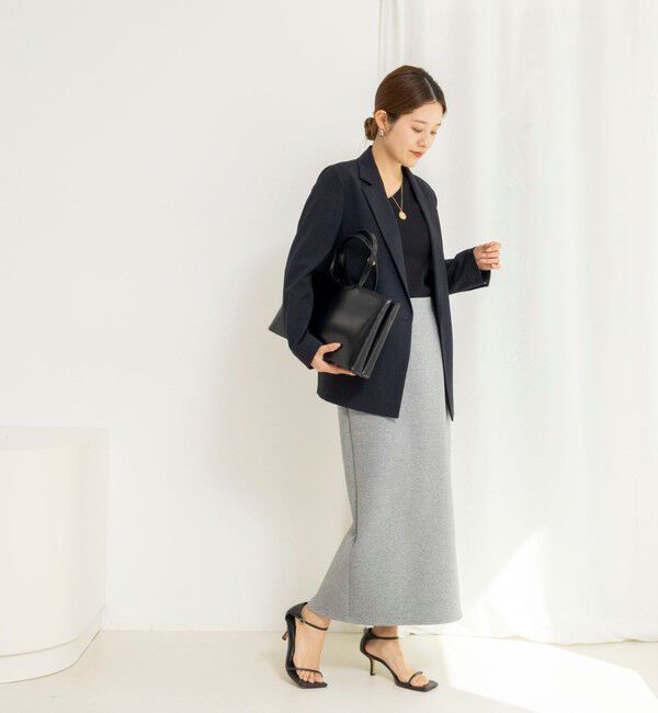 NOLLEY'S「【WEB限定】ウォッシャブルダンボールタイトスカート」|タイト|