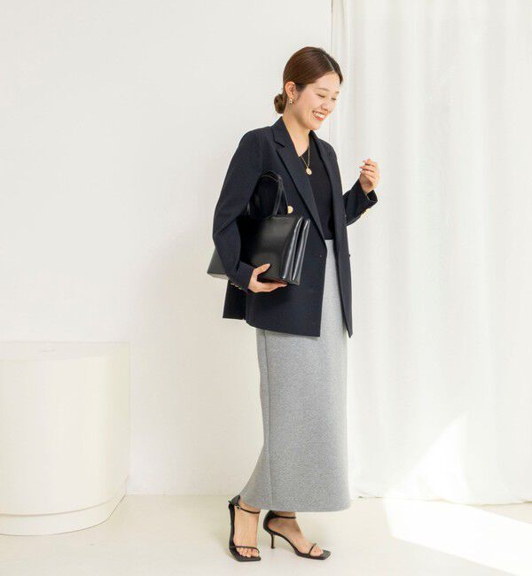 NOLLEY'S「【WEB限定】ウォッシャブルダンボールタイトスカート」|タイト|