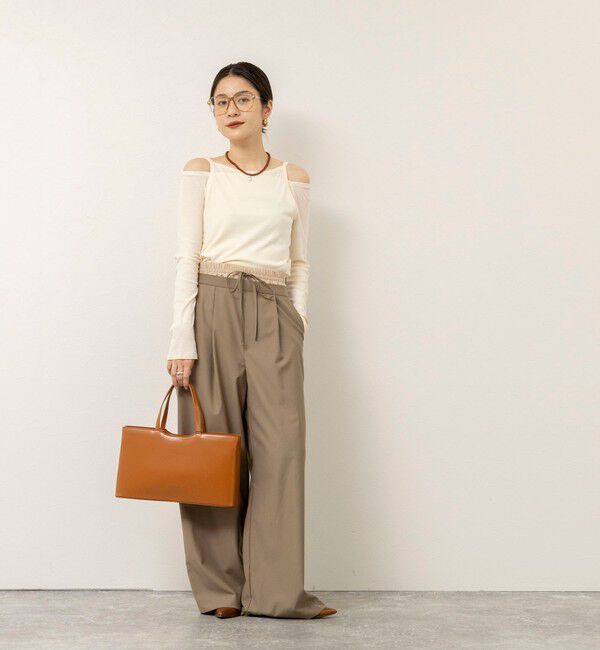 MAQWEL「【MAQWEL/マクウェル】ウォッシャブルレイヤードプルオーバー」|Tシャツ・カットソー|