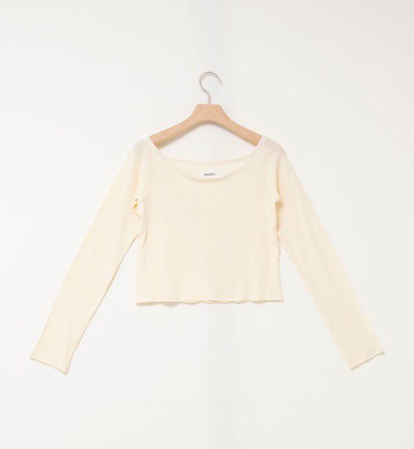 MAQWEL「【MAQWEL/マクウェル】ウォッシャブルレイヤードプルオーバー」|Tシャツ・カットソー|