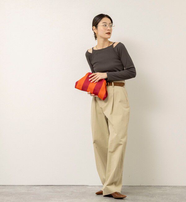 MAQWEL「【MAQWEL/マクウェル】ウォッシャブルレイヤードプルオーバー」|Tシャツ・カットソー|