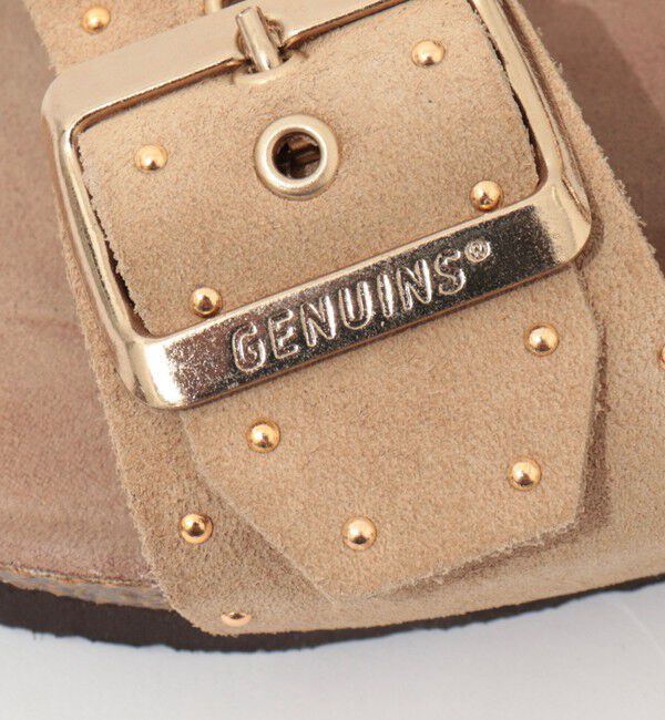 NOLLEY'S「【GENUINS/ジェニンズ】　スエードスタッズベルトサンダル」|サンダル|