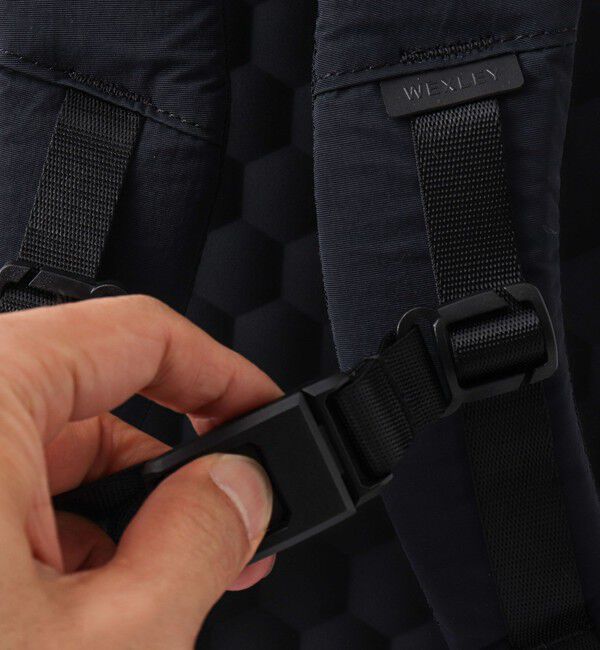 NOLLEY'S goodman「【WEXLEY/ウェクスレイ】STBP600 STEM V2 CRINKLE NYLON BLACK」|リュック|