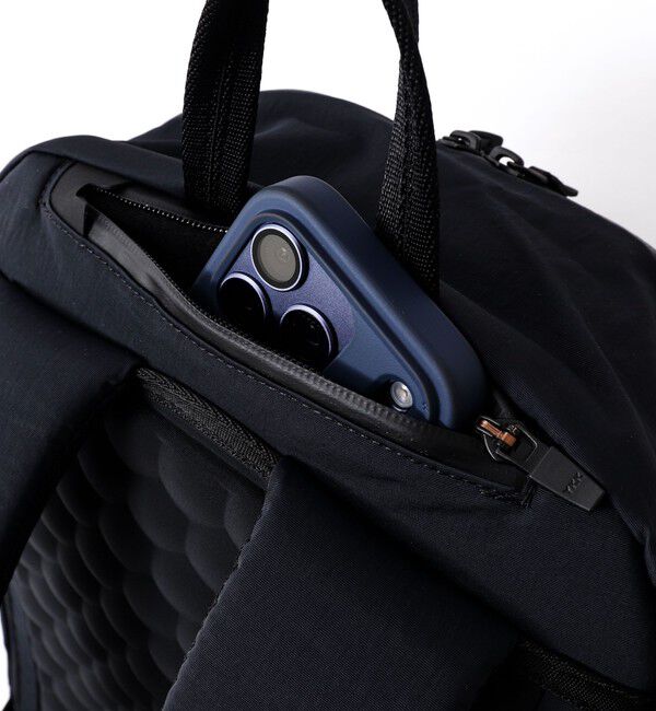 NOLLEY'S goodman「【WEXLEY/ウェクスレイ】STBP600 STEM V2 CRINKLE NYLON BLACK」|リュック|