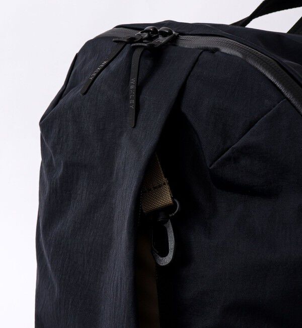 NOLLEY'S goodman「【WEXLEY/ウェクスレイ】STBP600 STEM V2 CRINKLE NYLON BLACK」|リュック|