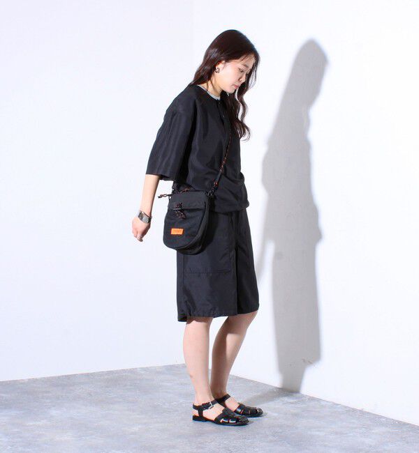 GLOSTER「【UNIVERSAL OVERALL】フロントメッシュ ザイルミニショルダーバッグ」|ショルダー・メッセンジャー|