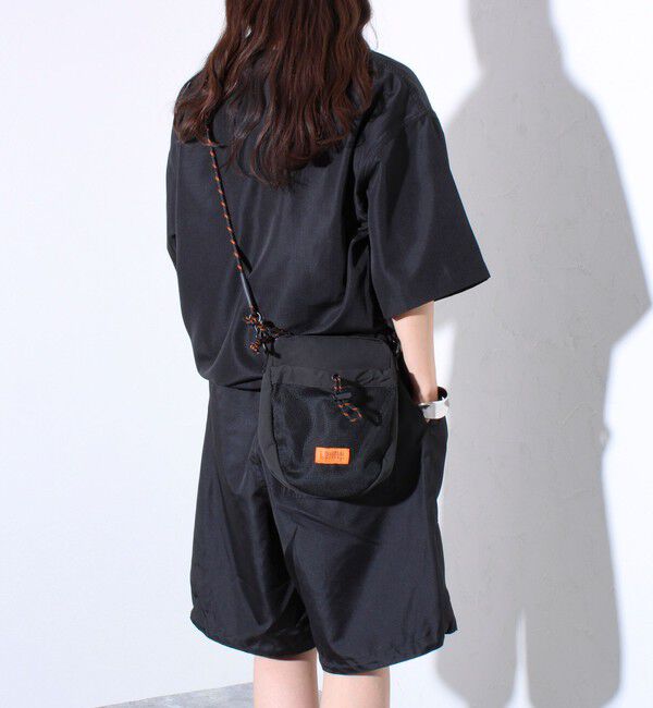 GLOSTER「【UNIVERSAL OVERALL】フロントメッシュ ザイルミニショルダーバッグ」|ショルダー・メッセンジャー|