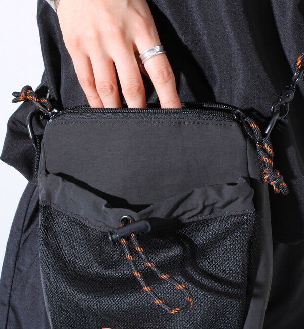 GLOSTER「【UNIVERSAL OVERALL】フロントメッシュ ザイルミニショルダーバッグ」|ショルダー・メッセンジャー|