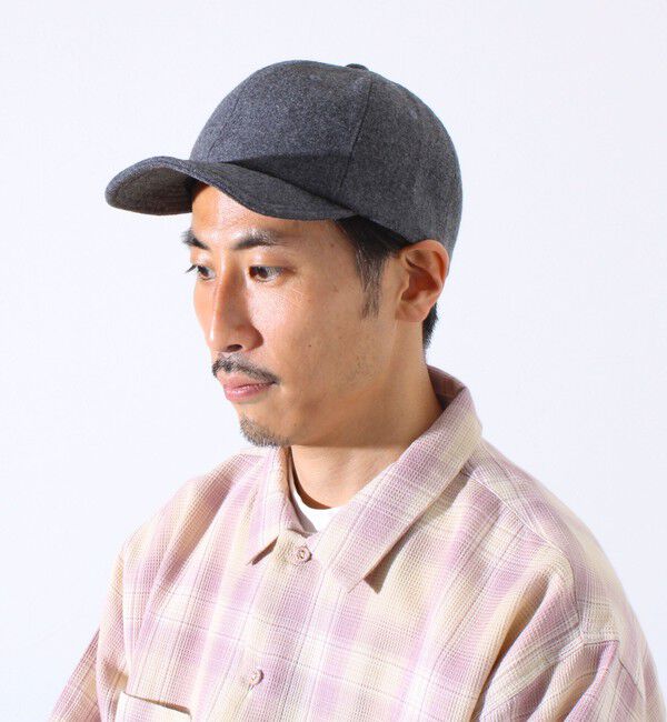 GLOSTER「【GLOSTER/グロスター】クラシックツイード アンパイアキャップ」|キャップ・キャスケット|