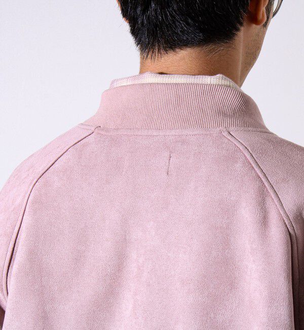 GLOSTER「【秋の新定番】フェイクスエードMA-1ジップブルゾン」|ブルゾン・スタジャン|