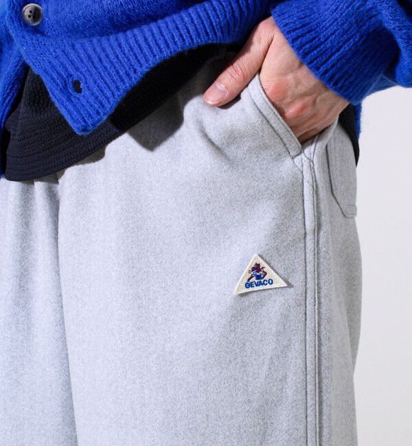 GLOSTER「【GEVACO/ゲバコ】ウールライクイージーパンツ」|チノ|