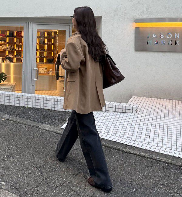 fredy emue「リネン混ラチネオーバージャケット」|テーラードジャケット|