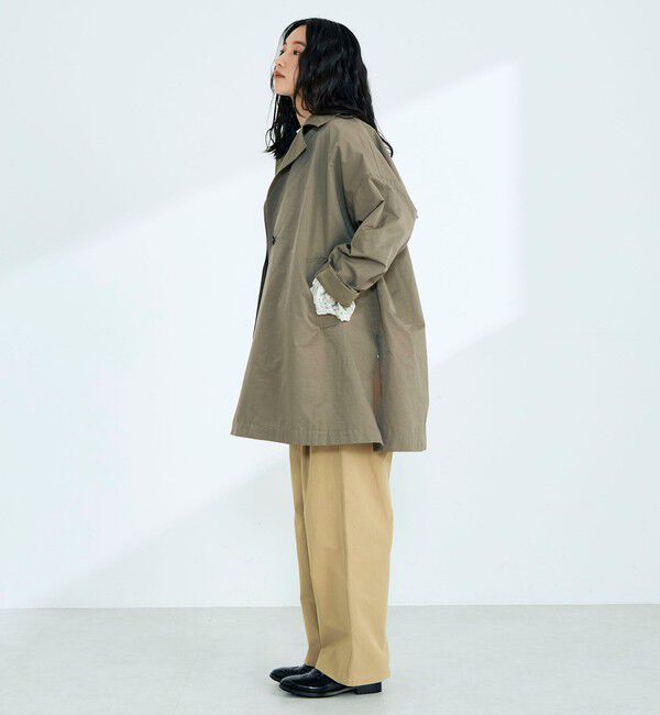fredy emue「ミドル丈オーバートレンチコート」|トレンチコート|