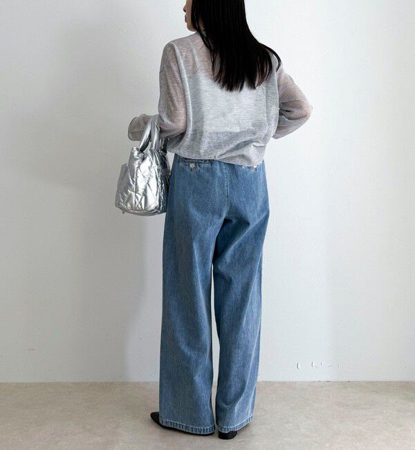 fredy emue「デニムタックスラックス」|デニム|