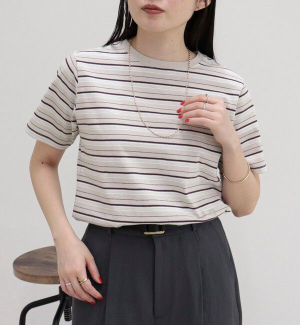 fredy emue「汗ジミ軽減天竺BasicTシャツ」|Tシャツ・カットソー|